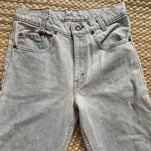 Vintage light wash Levi’s